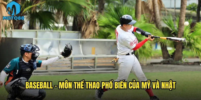 Baseball - môn thể thao phổ biến của Mỹ và Nhật